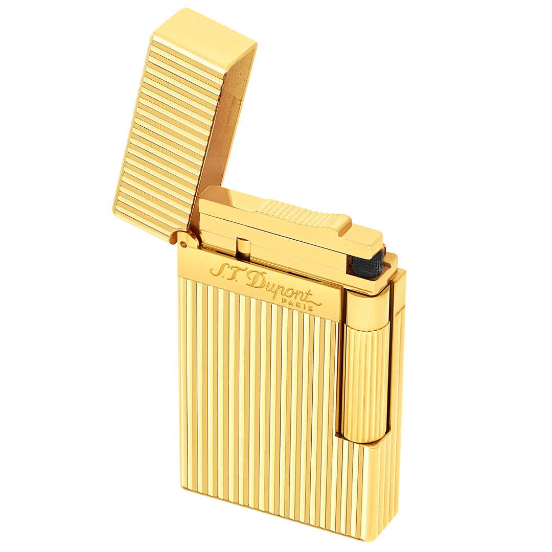 ST DUPONT LIGNE 2 VERTICAL GUILLOCHE LIGHTER