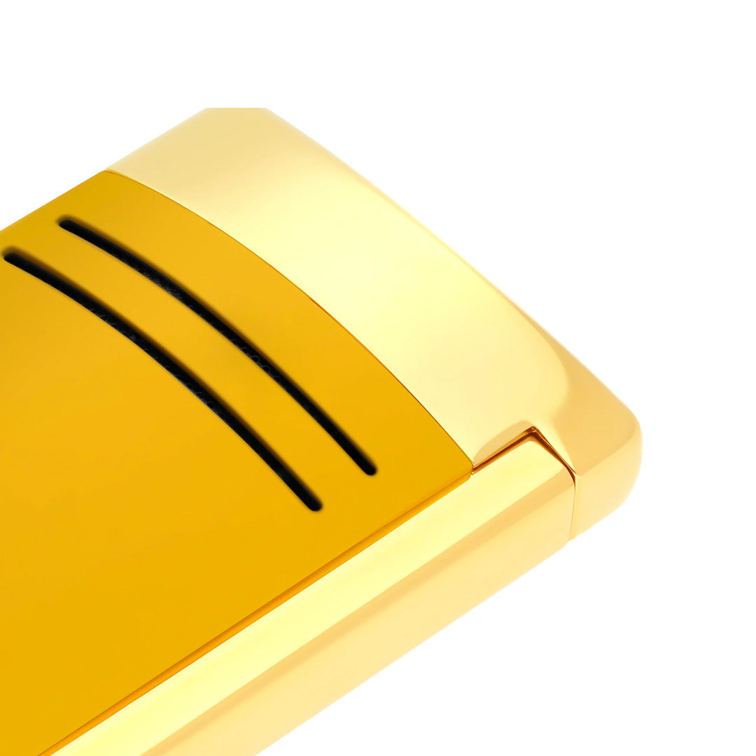 ST DUPONT MAXIJET LACQUERED LIGHTER DRAGON HONEY