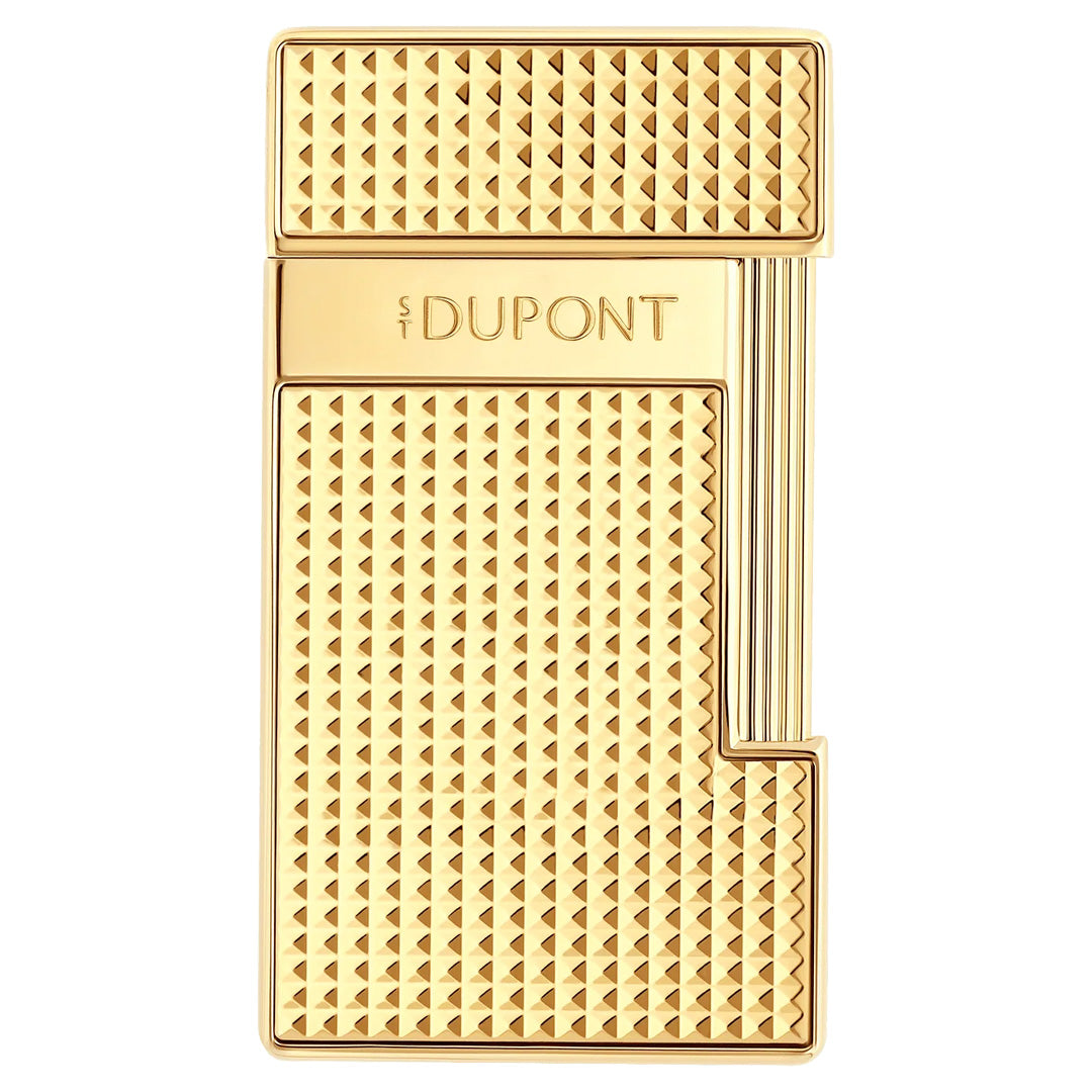 ST DUPONT SLIMMY DIAMOND HEAD GOLD