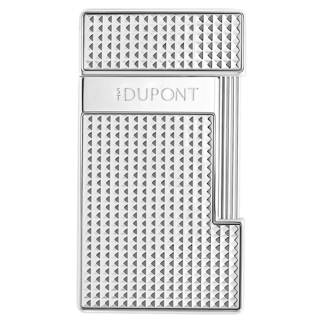 ST DUPONT SLIMMY DIAMOND HEAD SILVER