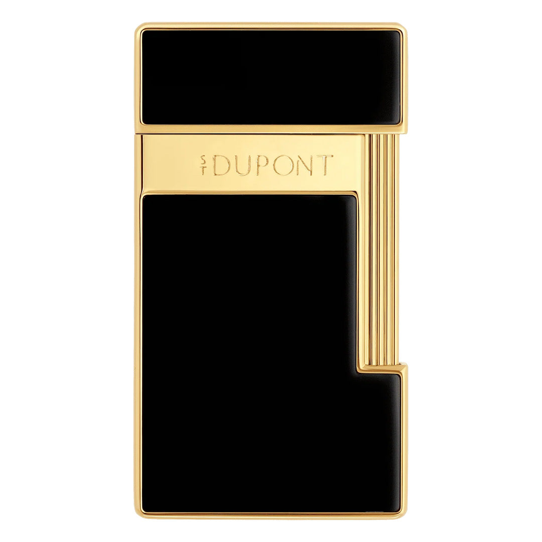 ST DUPONT SLIMMY LIGHTER BLACK LACQUER