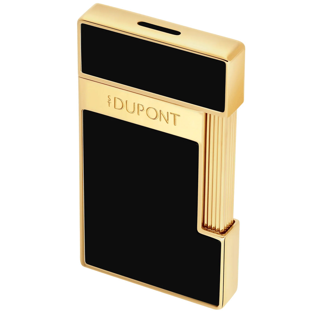 ST DUPONT SLIMMY LIGHTER BLACK LACQUER