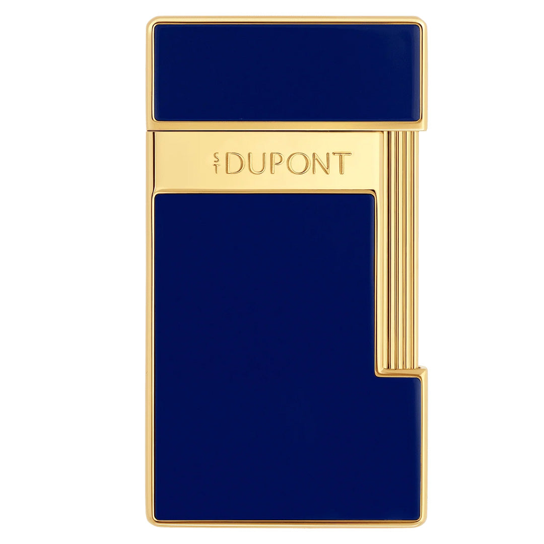 ST DUPONT SLIMMY LIGHTER BLUE LACQUER