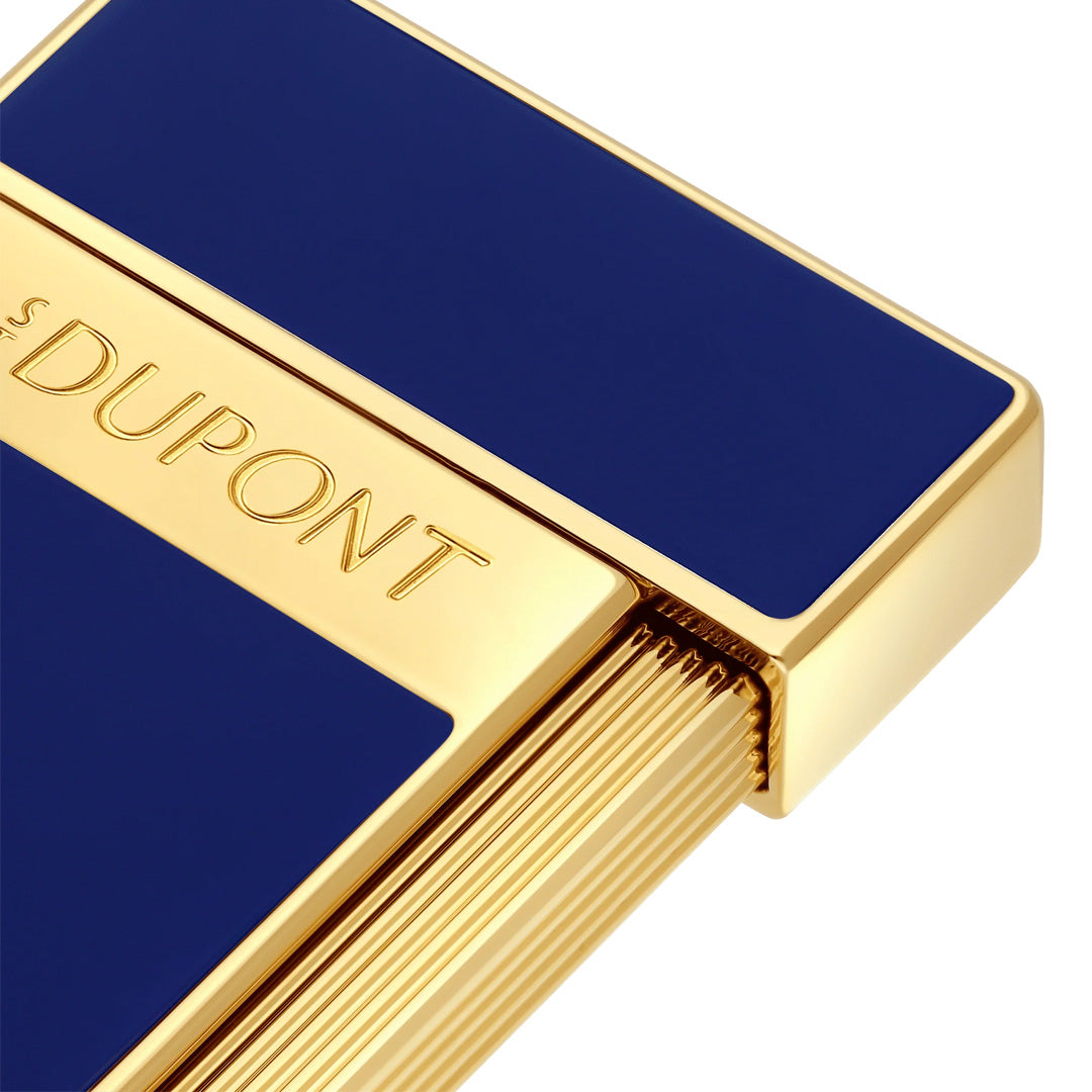 ST DUPONT SLIMMY LIGHTER BLUE LACQUER