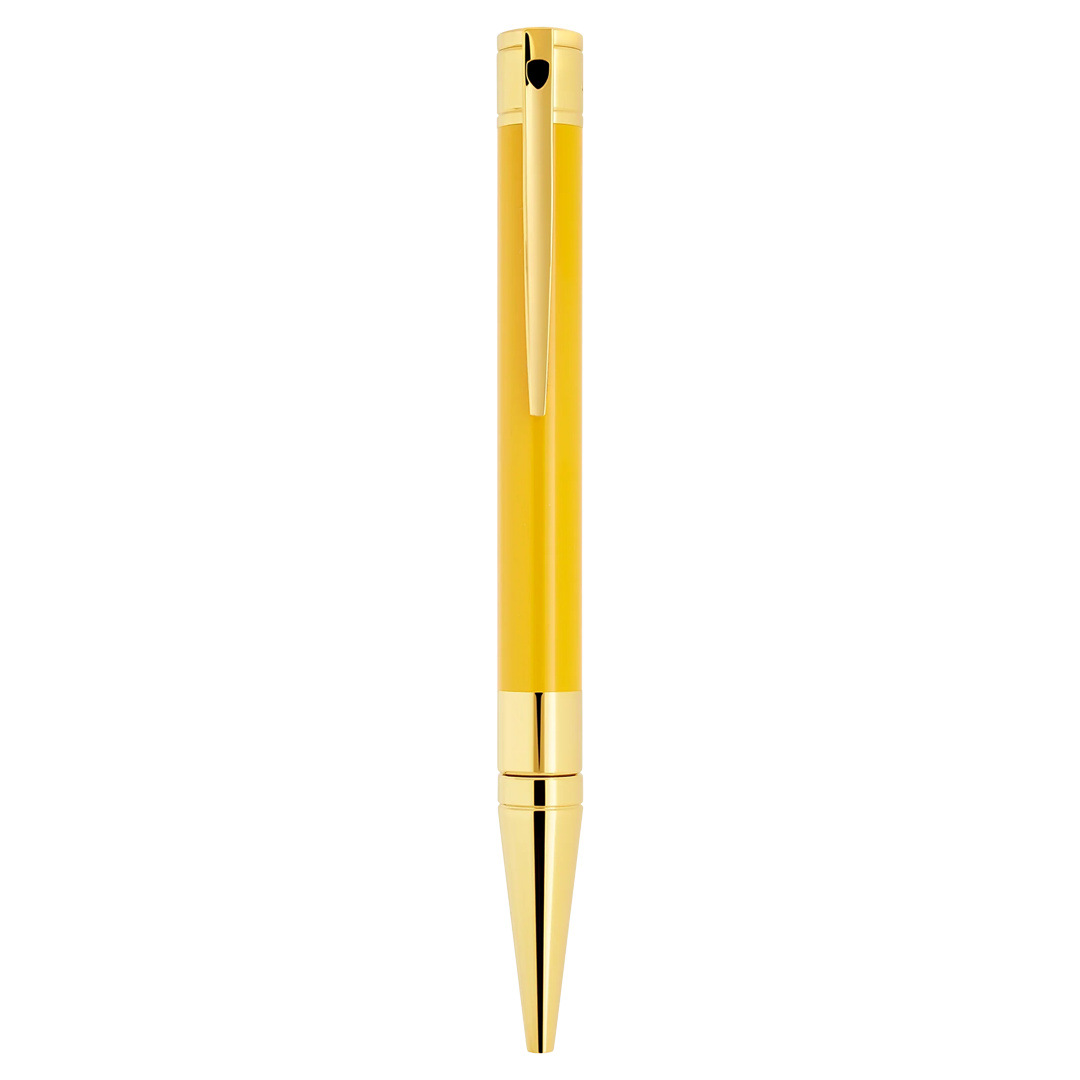 ST DUPONT D INITIAL BALLPOINT PEN DRAGON HONEY