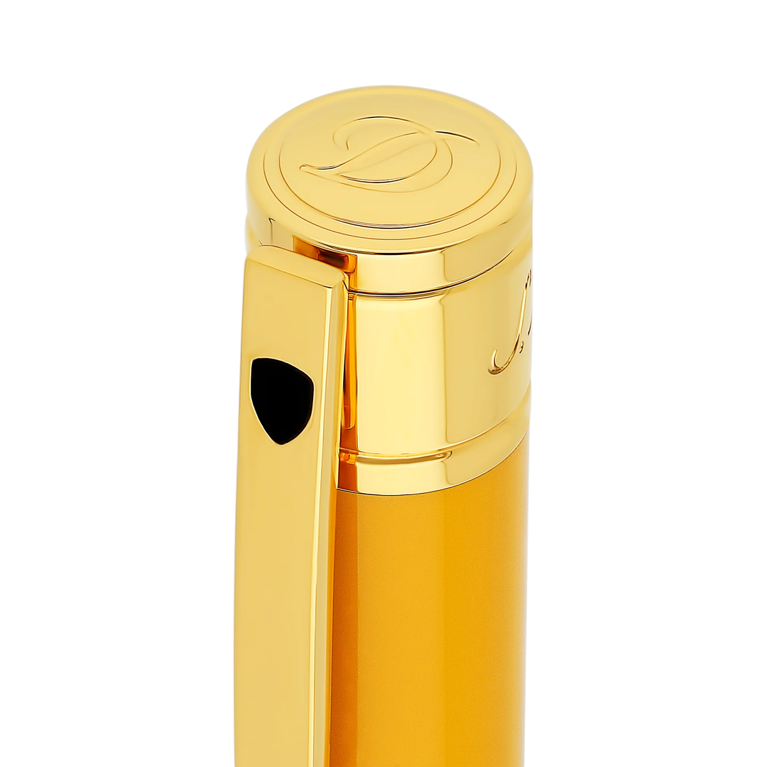 ST DUPONT D INITIAL BALLPOINT PEN DRAGON HONEY