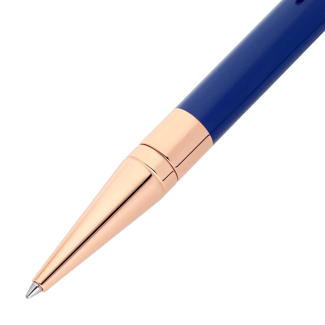 ST DUPONT D INITIAL DRAGON ROYAL BLUE BALLPOINT PEN