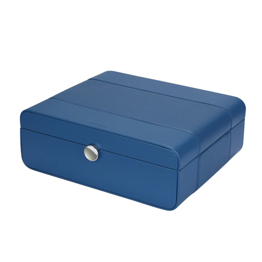 Blue Leather Watch Case – B. SERKOS