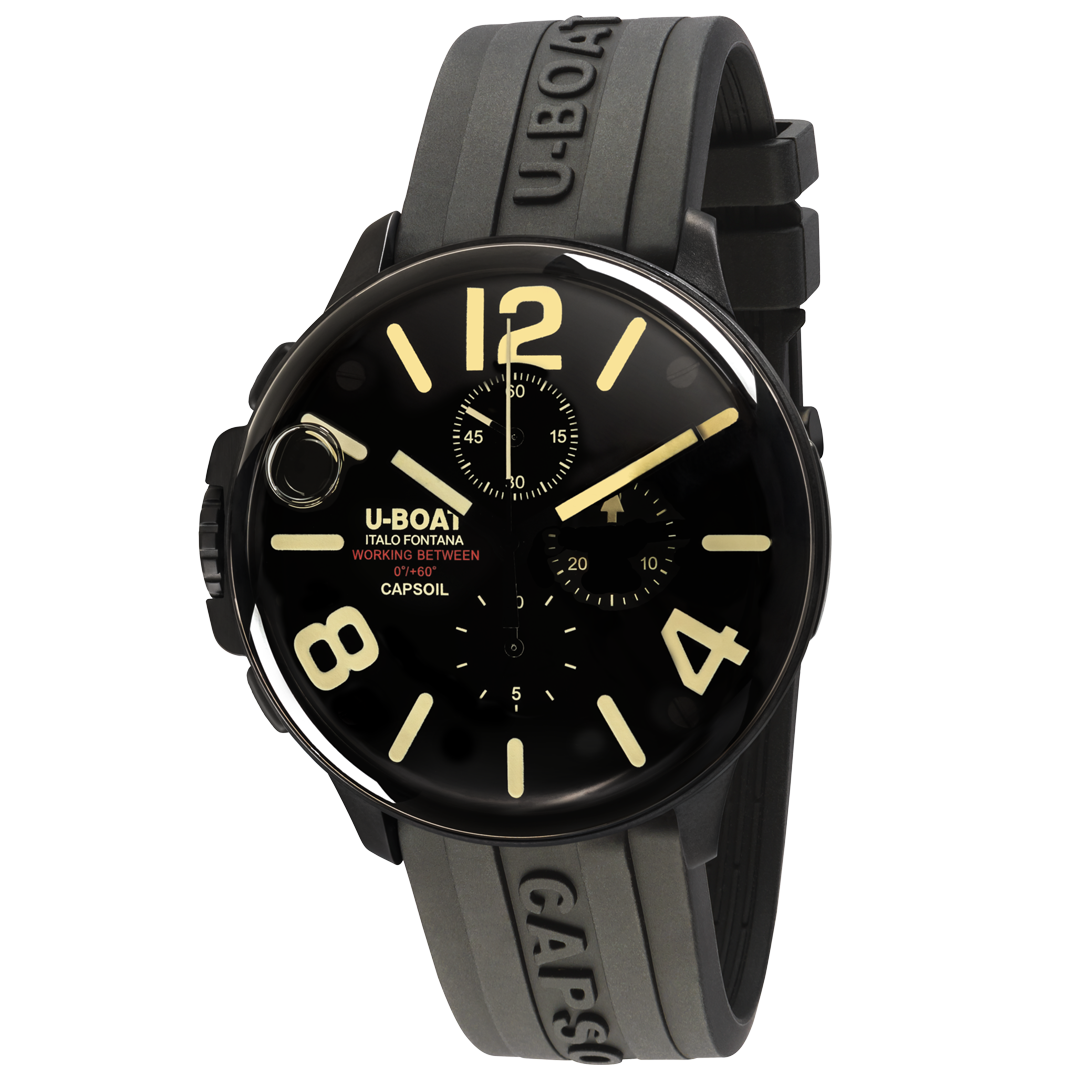 CAPSOIL U-BOAT CHRONO 45MM DLC