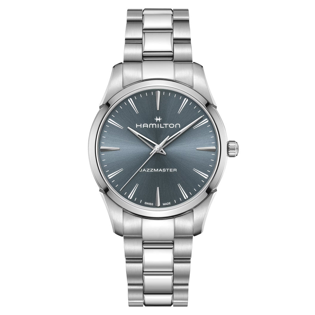 HAMILTON JAZZMASTER QUARTZ 40 MM BLUE