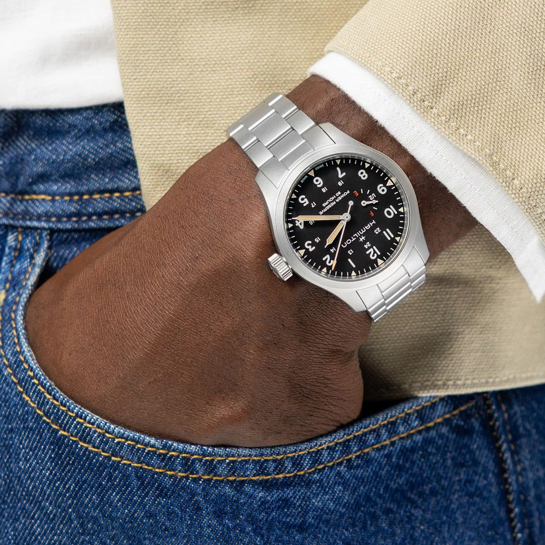 HAMILTON KHAKI FIELD MECHANICAL POWER RESERVE 40 MM
