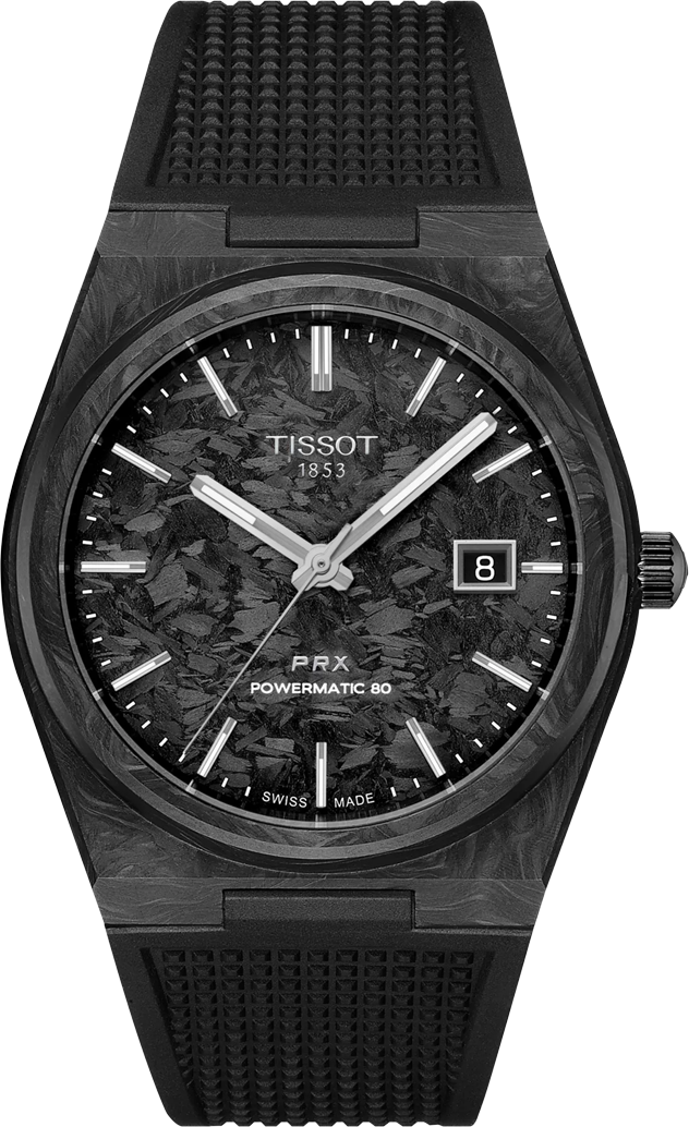 TISSOT PRX BLACK CARBON
