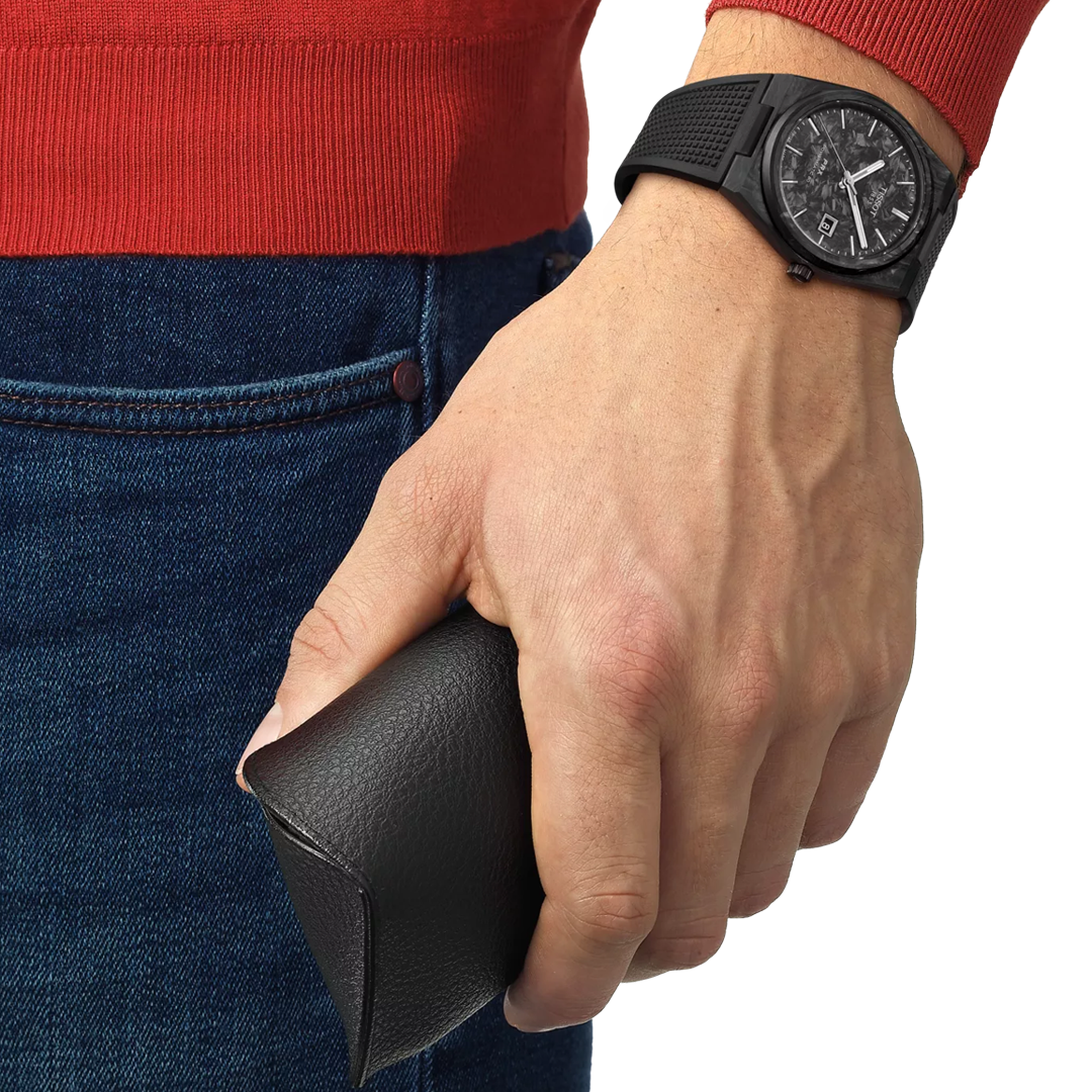TISSOT PRX BLACK CARBON