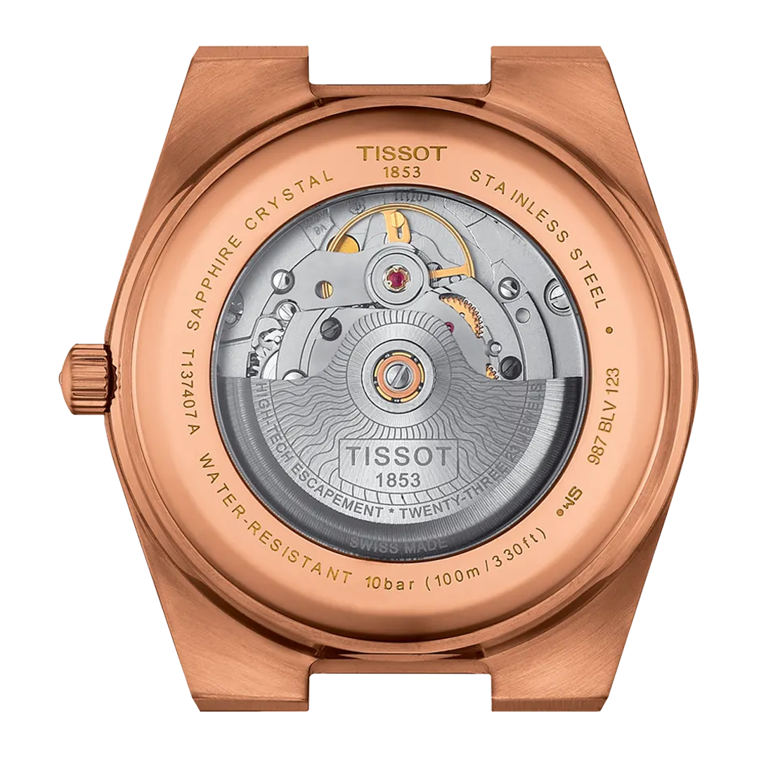 TISSOT PRX POWERMATIC 80 ROSE GOLD TONE