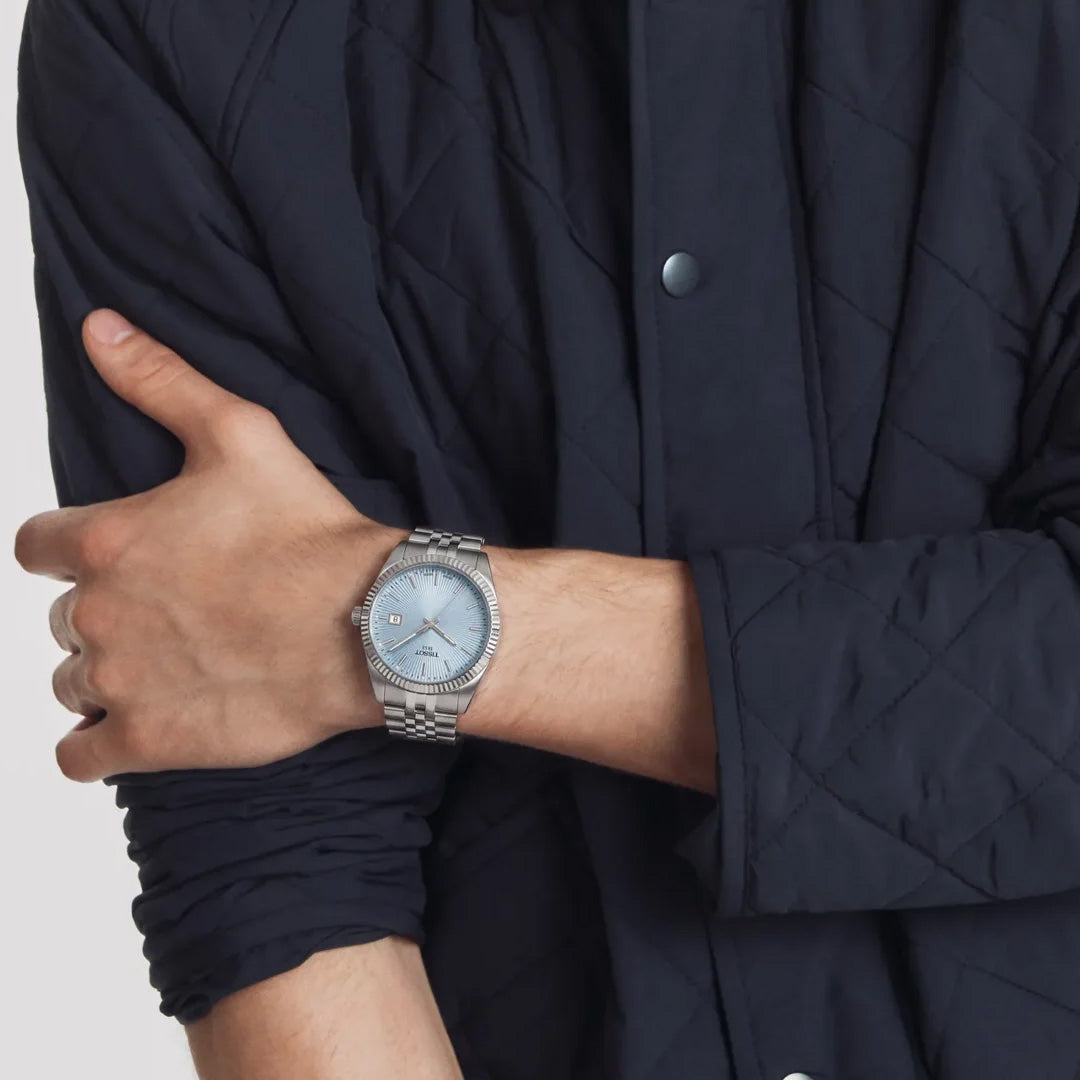 TISSOT BALLADE 40MM ICE BLUE
