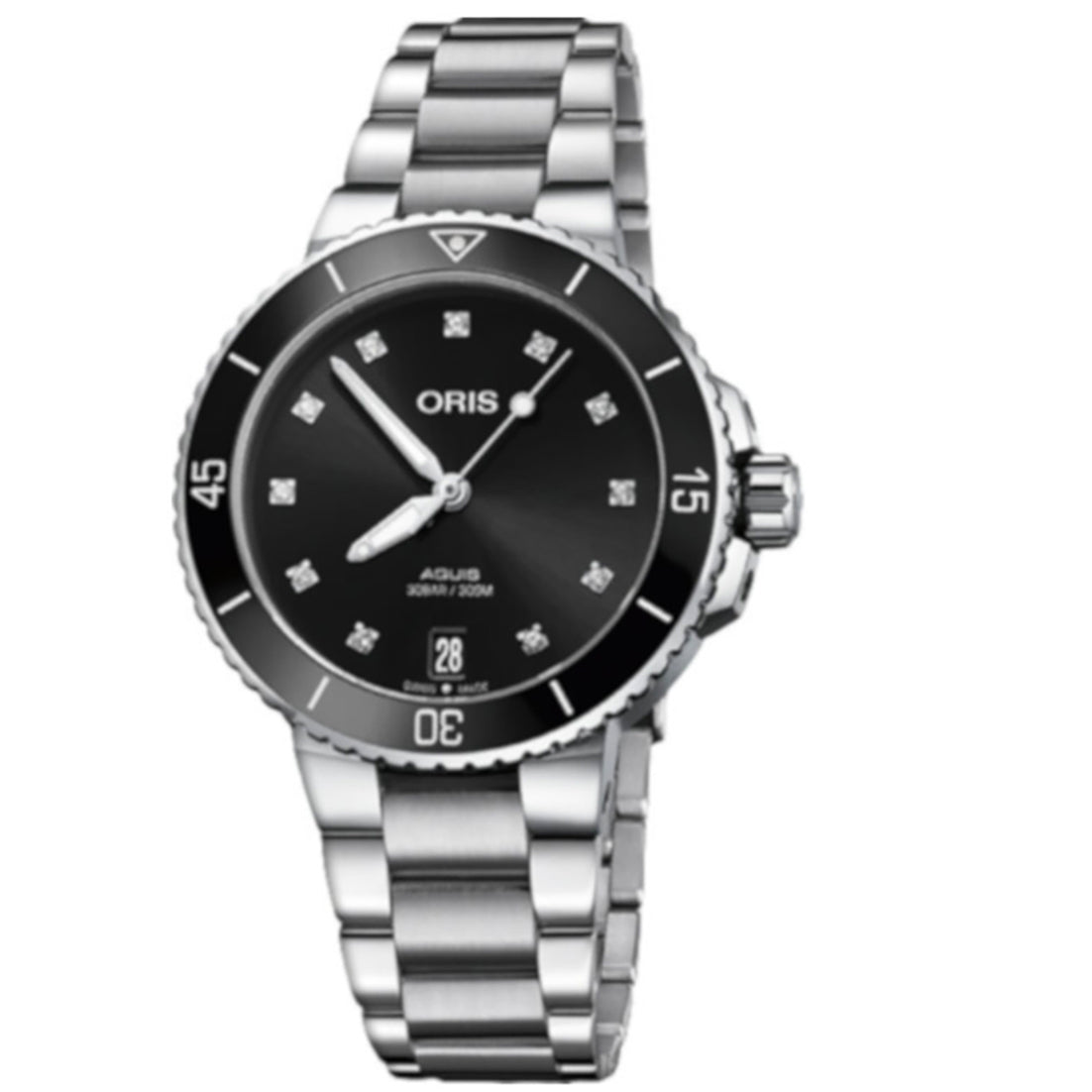 Oris aquis date diamonds sale