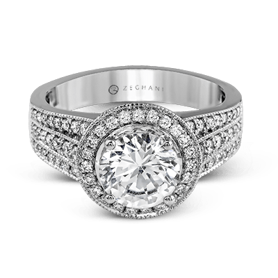 Zeghani Blindingly Beautiful Engagement Ring