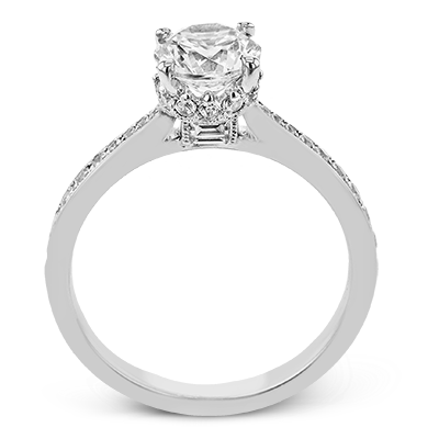 Zeghani The Under Halo Engagement Ring